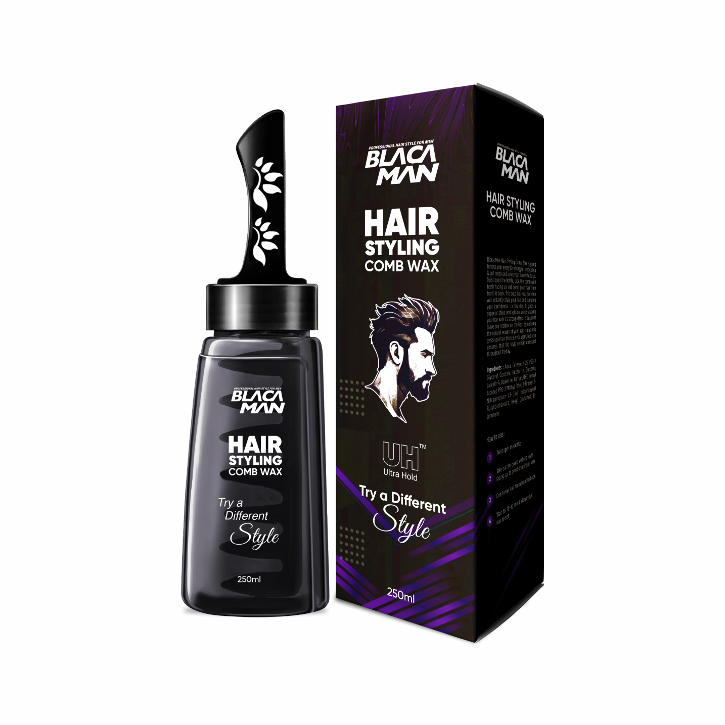 Hair Styling Wax (Ultra Hold) (Buy 1 get 1 free)