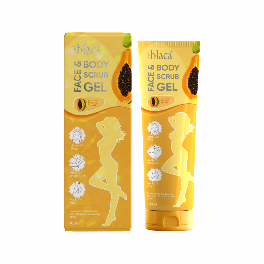 Papaya Face & Body Scrub Gel (Buy 1 get 1 free)