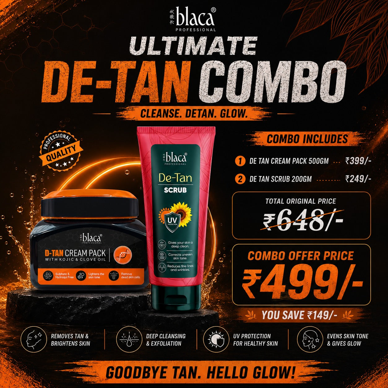 DE-Tan Combo Pack